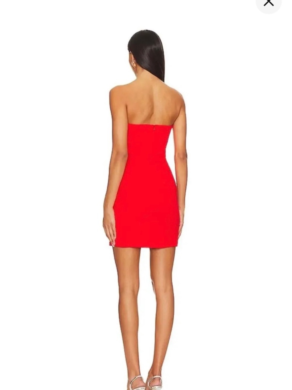 Amanda Uprichard X REVOLVE Sabine Mini Dress in Crimson